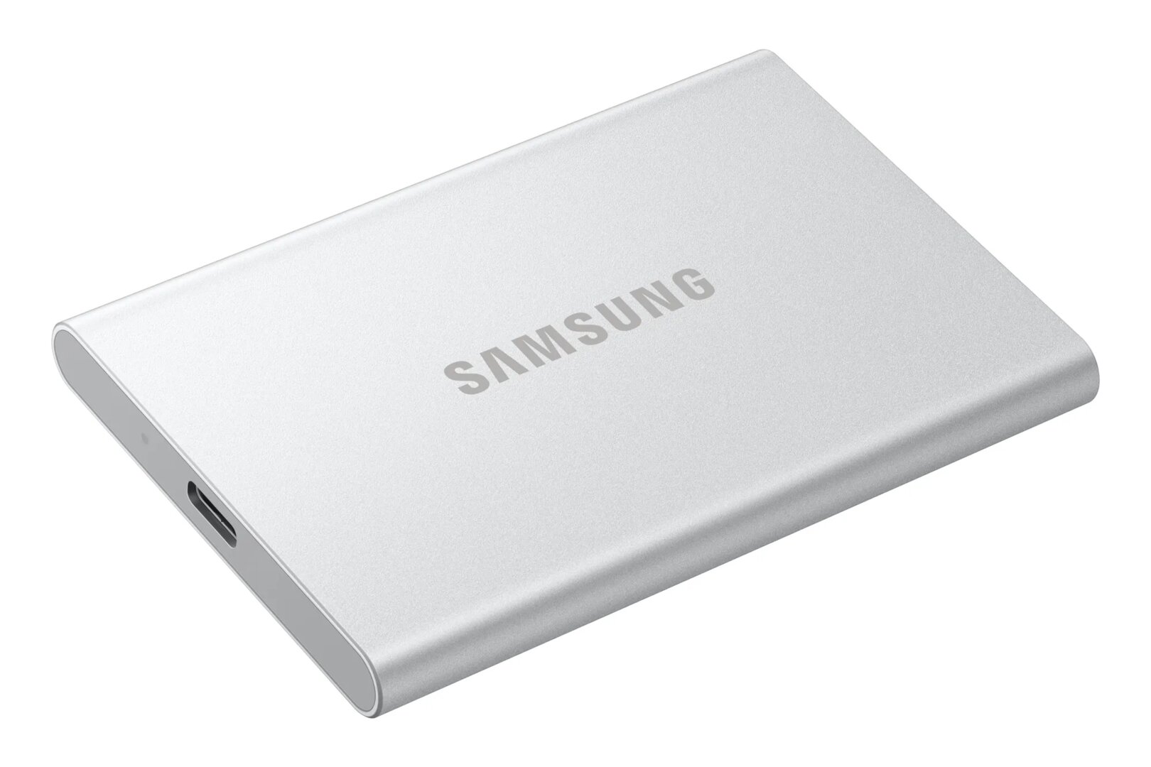 Externe Samsung SSD T7 mit 100 % recycletem Aluminium