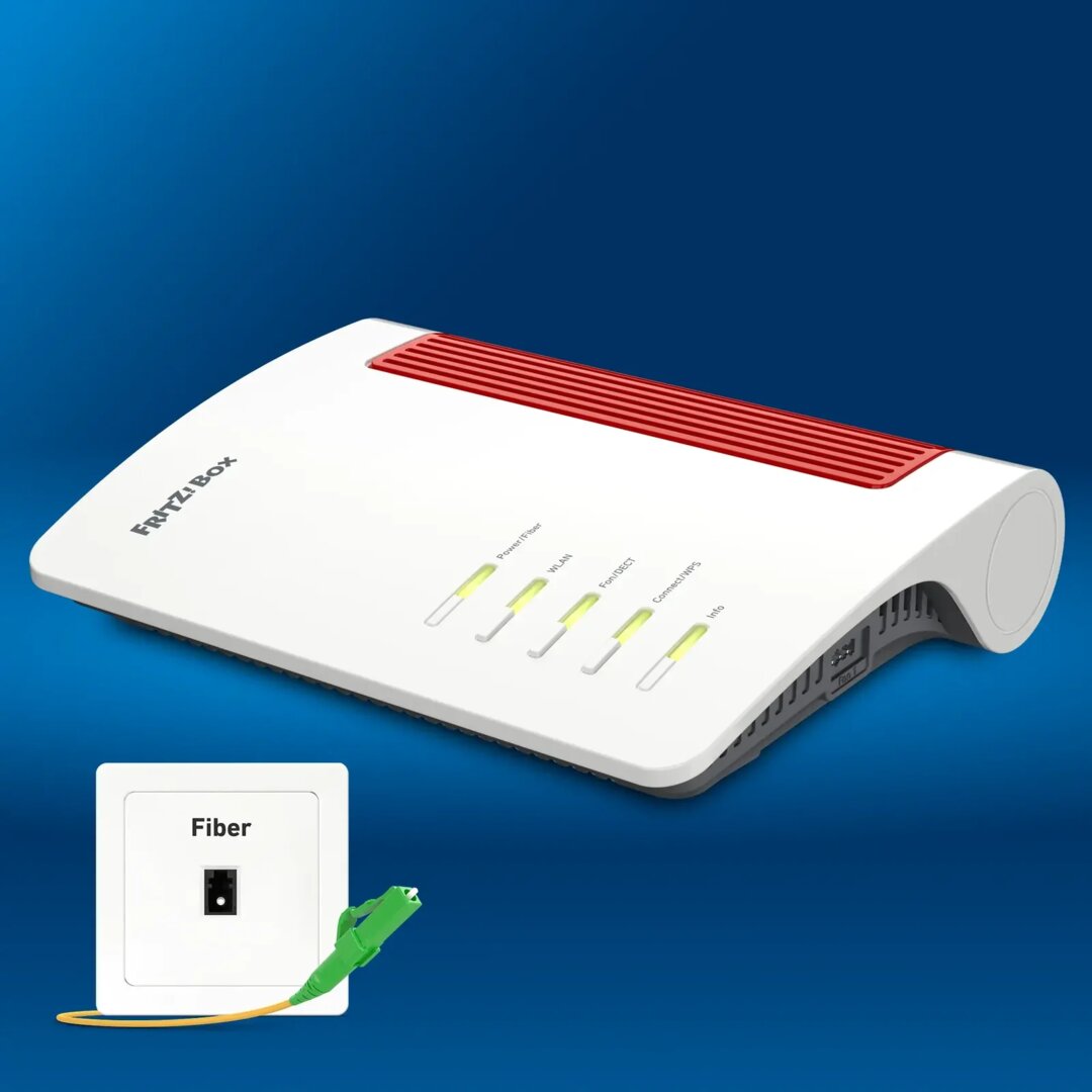 Ein aktuelles WiFi-7-Mesh-Set von Fritz!: Eine Fritz!Box 7690 (DLS) oder Fritz!Box 5690 (Glasfaser) in Kombination mit dem Fritz!Repeater 1700