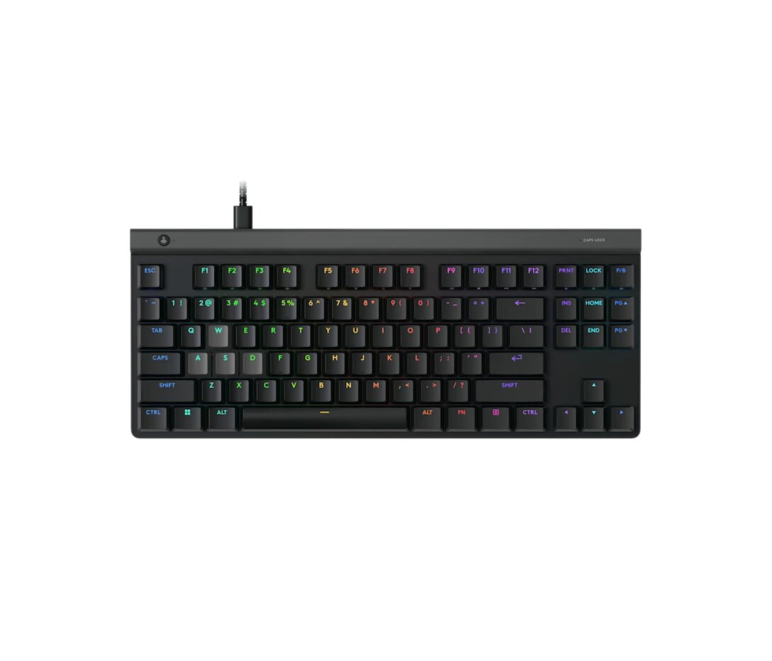 Die Logitech G515 Rapid TKL mit flachen Hall-Effekt-Tastern