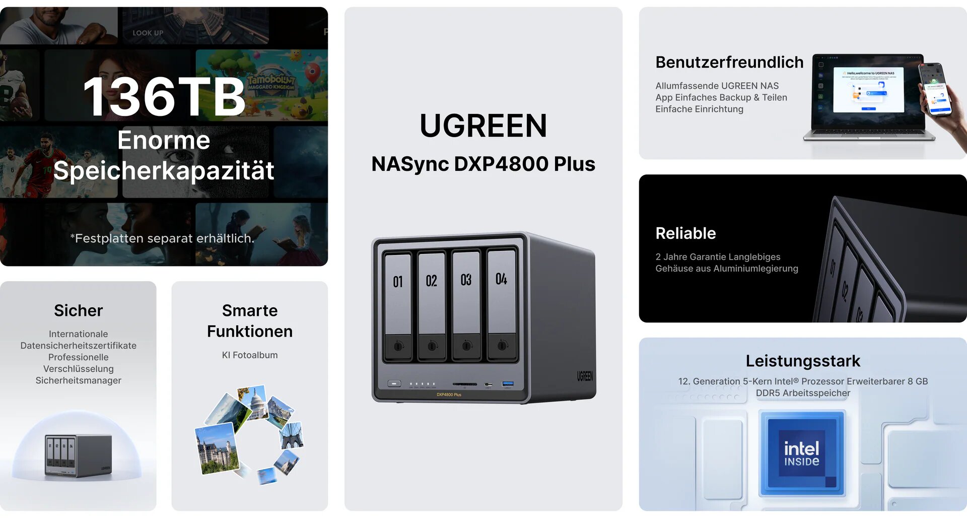 Das UGREEN NASync DXP4800 Plus mit UGOS Pro lässt keine Wünsche offen