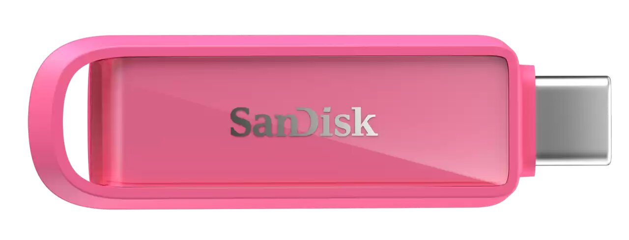 Der Nikolaus hat sich für ein Sandisk Phone Drive 512 GB in der Farbe Seastar Pink entschieden