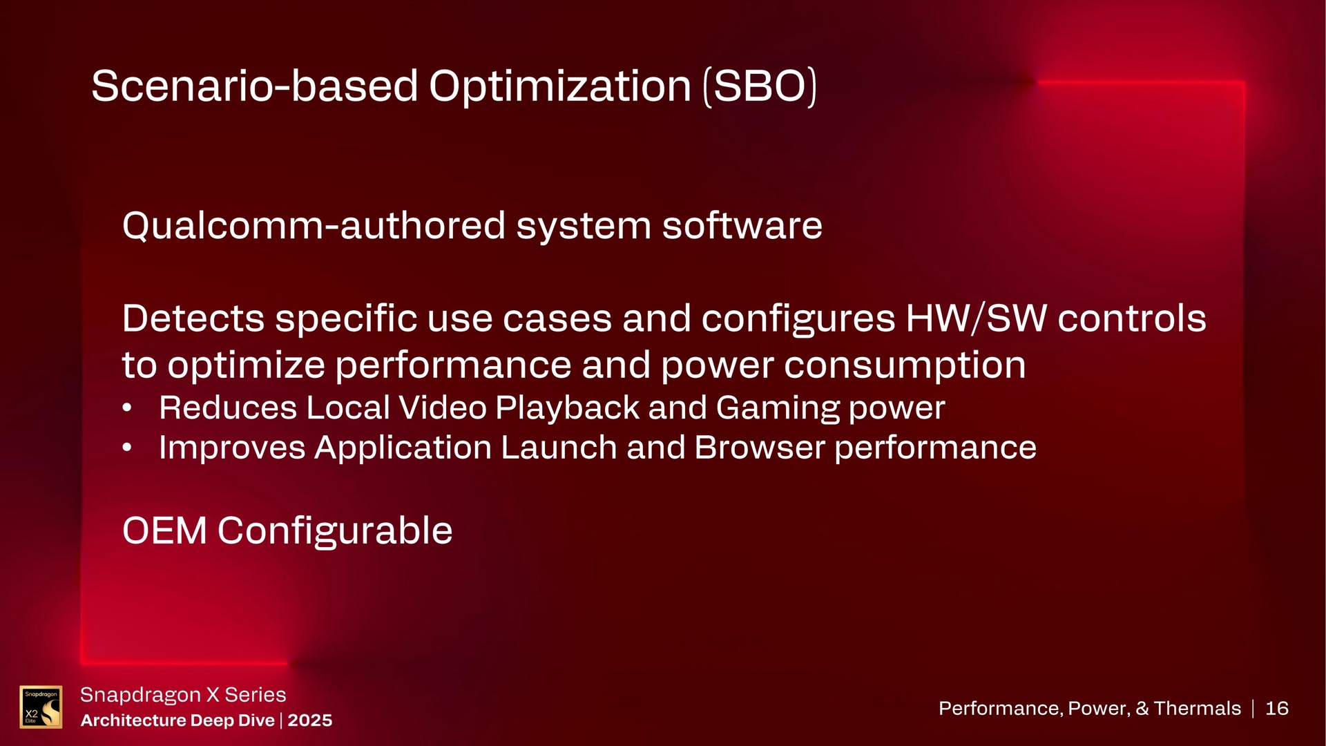 Snapdragon X Series Architecture Deep Dive – Power & Thermals