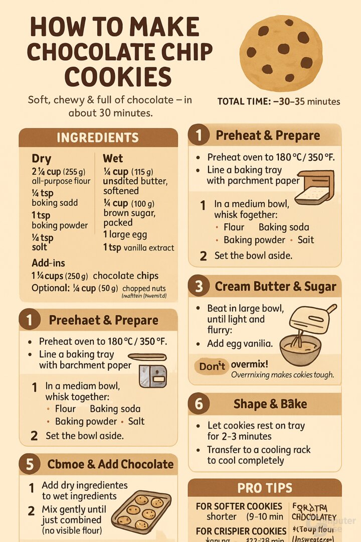 ChatGPT mit GPT-5.1 generiert Cookie-Rezept