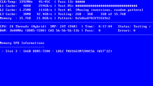 Memtest86+ 8.00: RAM-Tool unterstützt auch die neuesten AMD- & Intel-CPUs