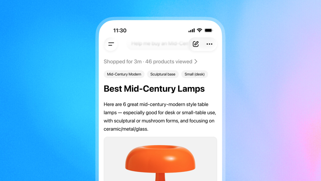 Shopping Research: ChatGPT erstellt ab jetzt personalisierte Einkaufsratgeber