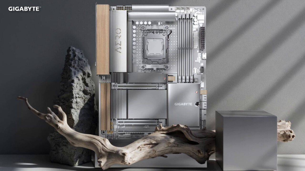 X870E AERO X3D WOOD: Gigabytes Wood-Mainboard verzichtet auf echtes Holz X870E AERO X3D WOOD: Gigabytes Wood-Mainboard verzichtet auf echtes Holz