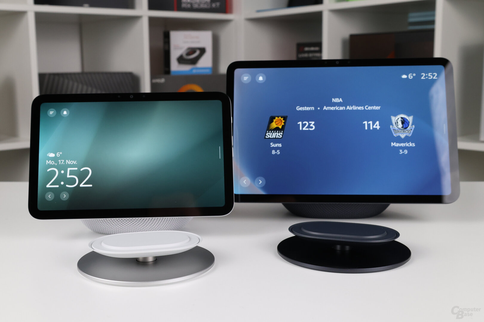 Echo Show 8 und Echo Show 11 mit beweglichem Ständer