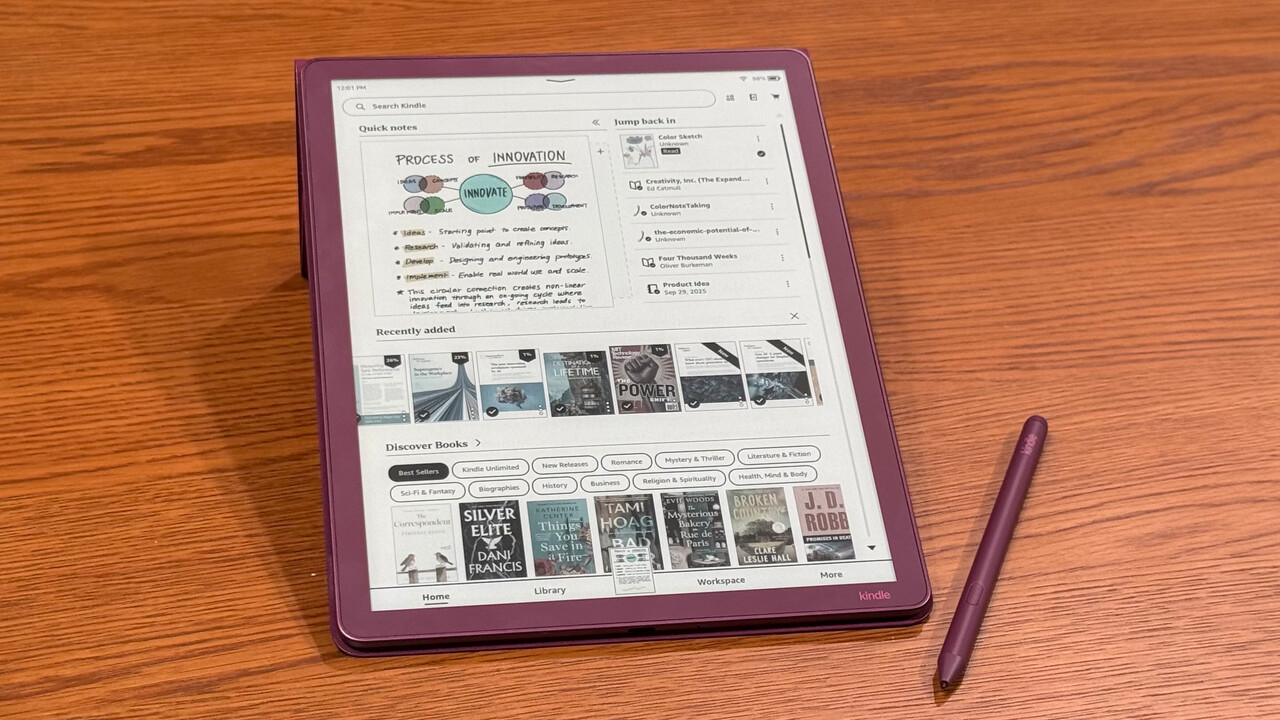 Kindle Scribe Colorsoft: Verkaufsstart des Schreib-Kindle mit Farbe rückt näher Kindle Scribe Colorsoft: Verkaufsstart des Schreib-Kindle mit Farbe rückt näher