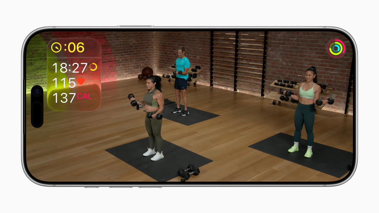Apple Fitness+: Trainings mit Computerstimmen auf Deutsch synchronisiert