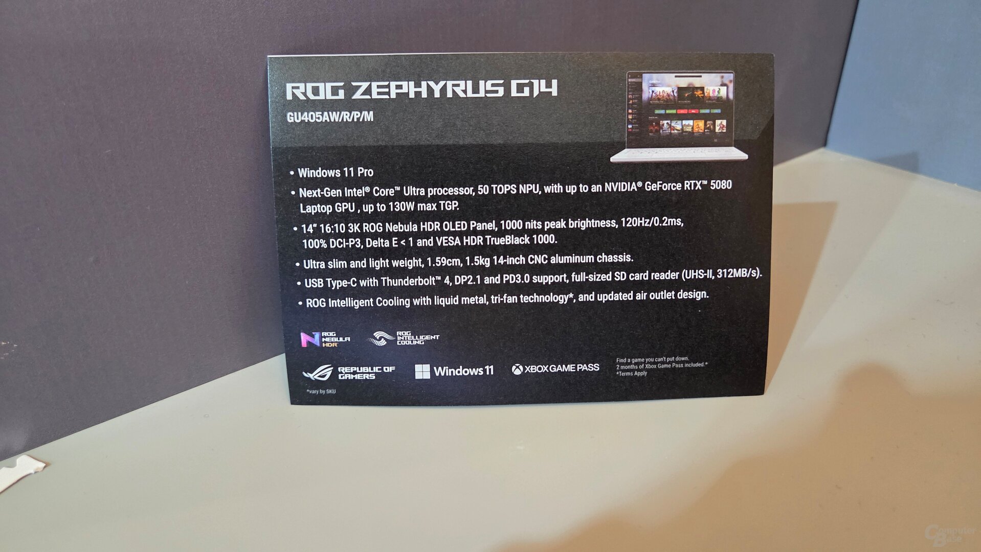Asus ROG Zephyrus G14