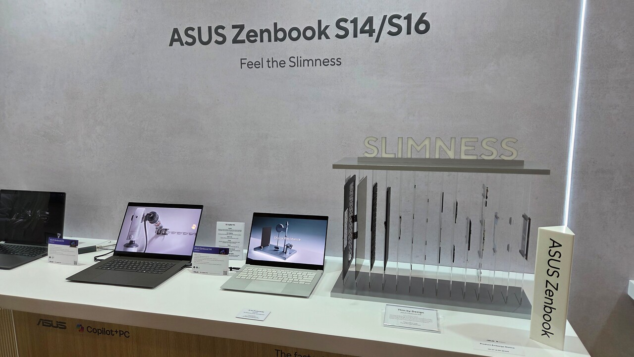 Zenbook S14 und S16: Ryzen AI 400 und Core Ultra 300 in Ceraluminum verpackt Zenbook S14 und S16: Ryzen AI 400 und Core Ultra 300 in Ceraluminum verpackt
