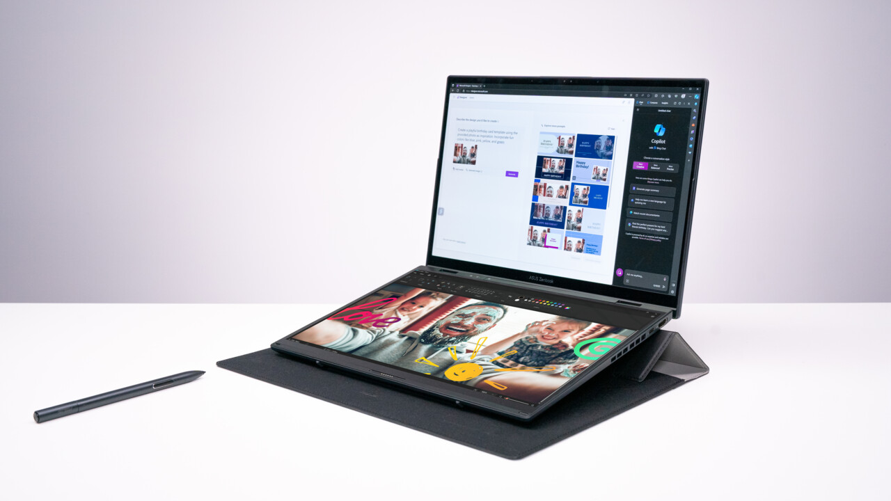 Asus Zenbook Duo 2026: Dual-Screen-Notebook mit doppeltem Akku kommt zur CES 2026