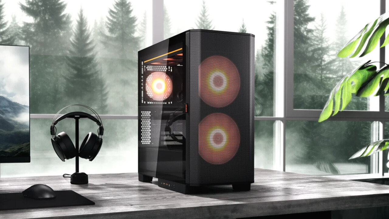 Cougar Airface Flo RGB: Dual-Use-Standfuß, Riesen-Lüfter und Marketing Cougar Airface Flo RGB: Dual-Use-Standfuß, Riesen-Lüfter und Marketing