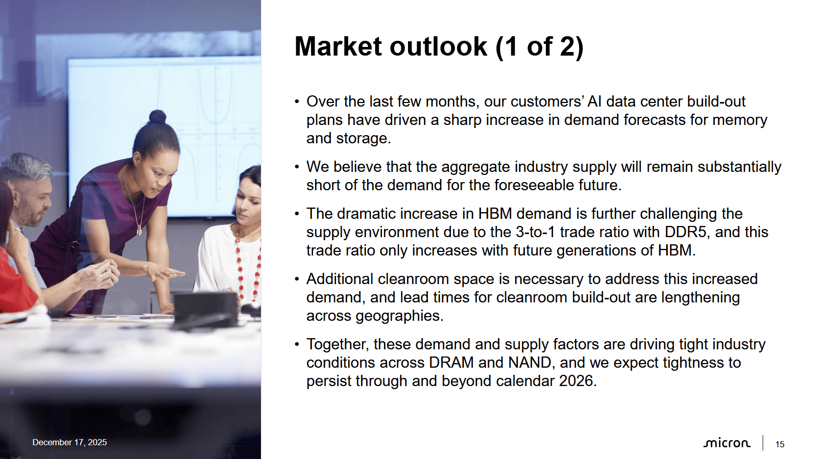 Der Ausblick auf die nächsten Monate