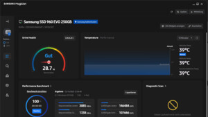 Samsung Magician 9.0: SSD-Software erhält konfigurierbare Widgets