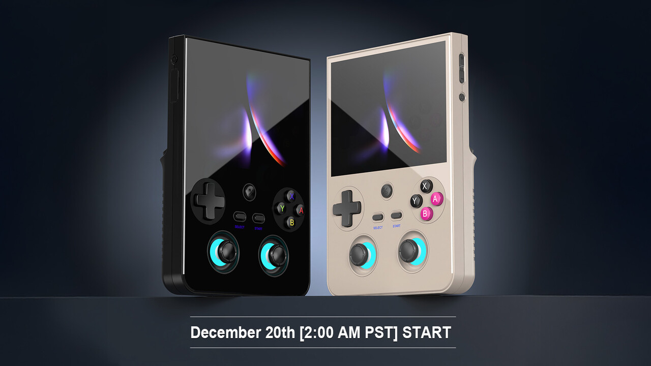 Retro-Konsole: Anbernic RG477V ab dem 20. Dezember erhältlich Retro-Konsole: Anbernic RG477V ab dem 20. Dezember erhältlich