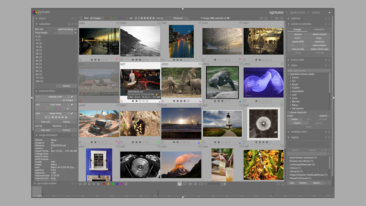 Bildbearbeitung Darktable 5.4.0: Freie Konkurrenz zu Adobe Lightroom erhält großes Update