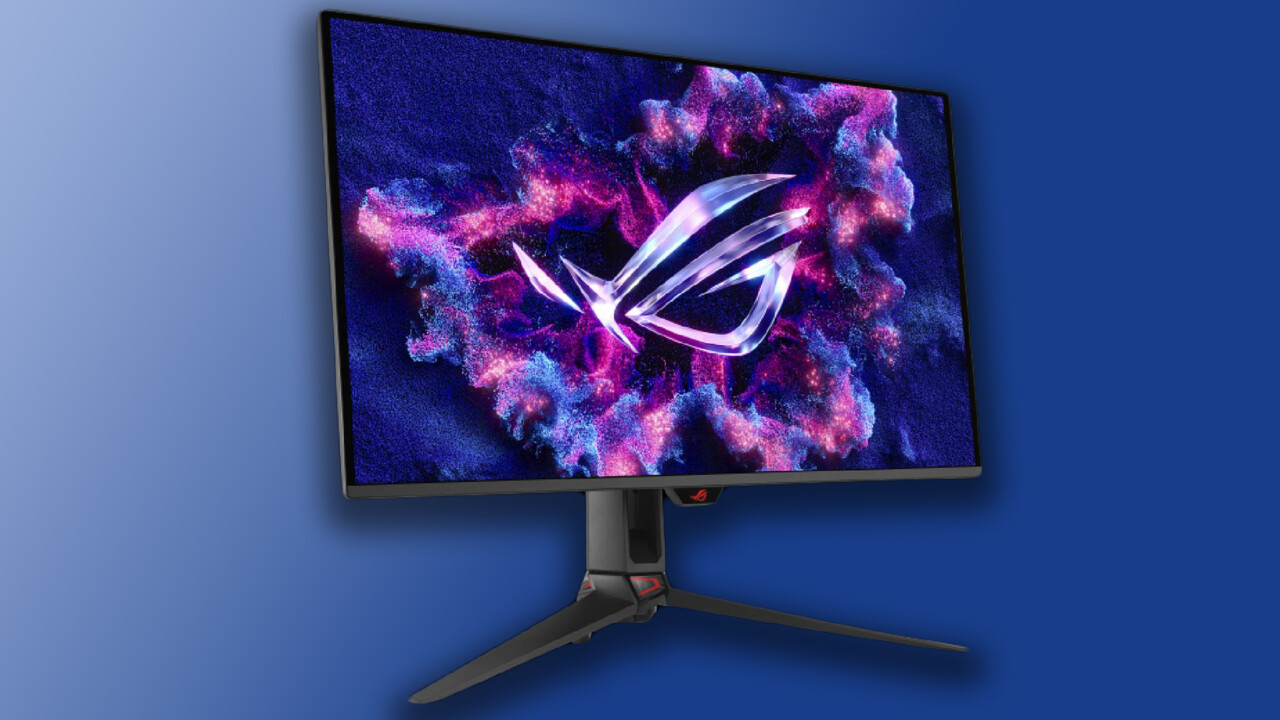 Asus ROG Swift OLED PG32UCDM 3: BlackShield soll QD-OLED weniger Lila machen