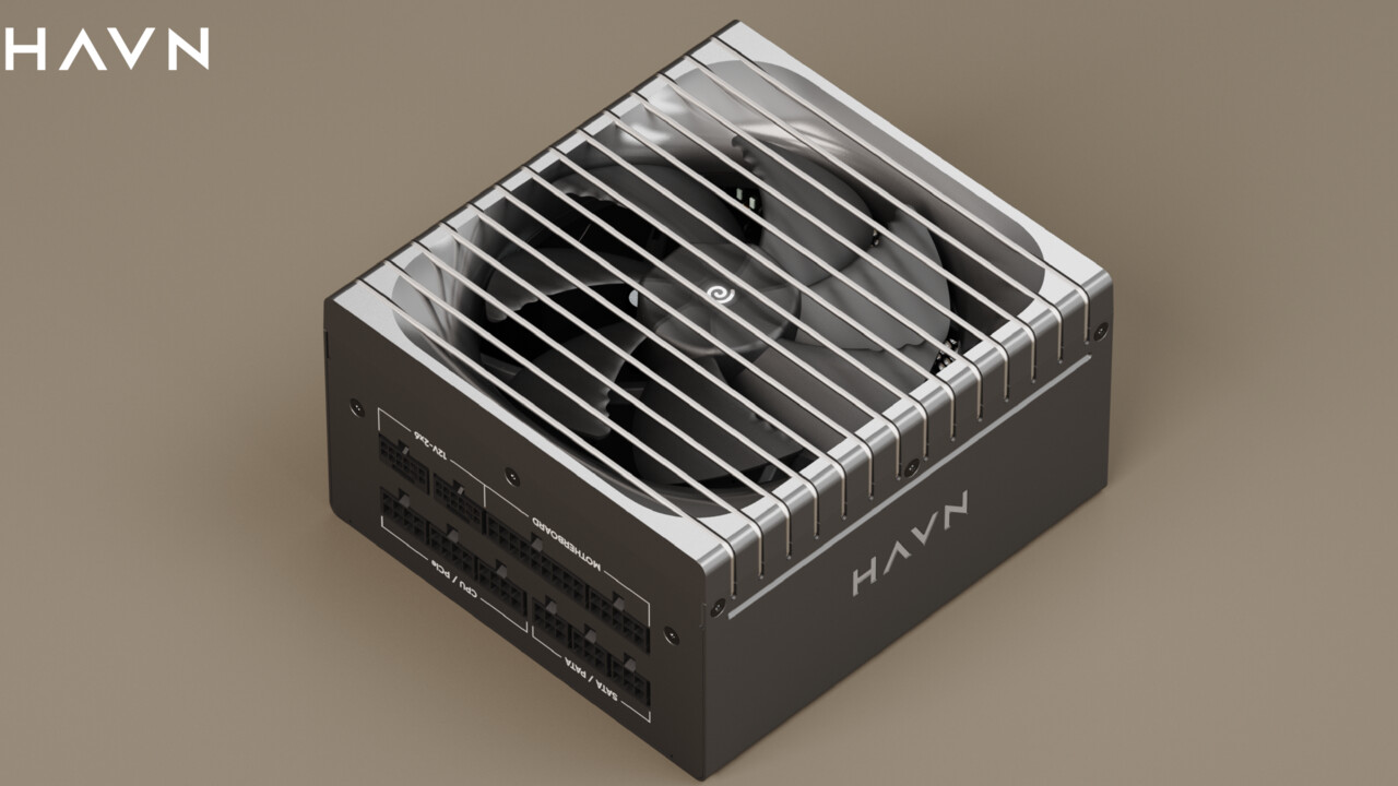 HAVN XR 1000W Platinum: Auf Gehäuse folgt Platinum-Netzteil im Aluminiumkleid