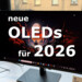 QD-OLED und (RGB‑)WOLED: Neue OLED-Gaming-Monitore für 2026 in der Übersicht
