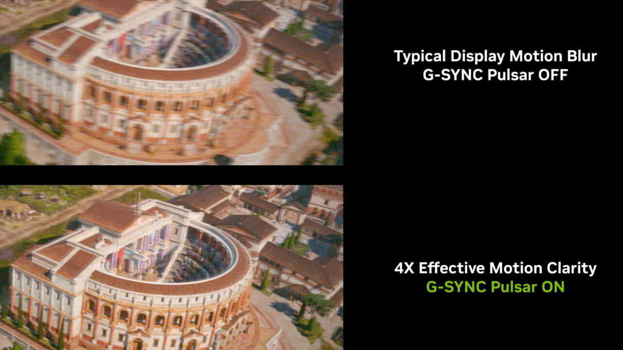 Nvidia G-Sync Pulsar: Die besonders „scharfen“ Monitore kommen jetzt wirklich
