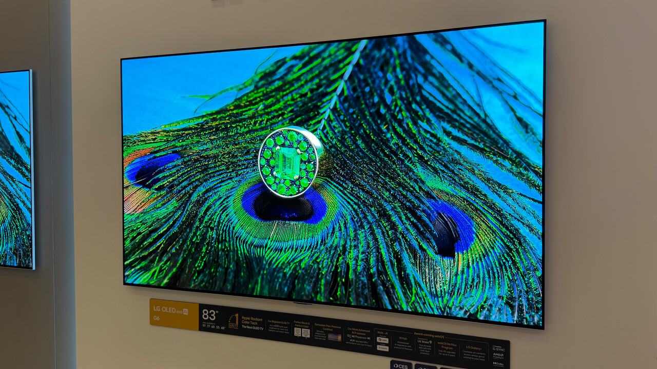 OLED-Fernseher: LG lässt die großen C6 zum neuen G6 aufrücken