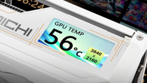 ASRock: Radeon RX 9070 XT Taichi White in weiß und mit LC-Display