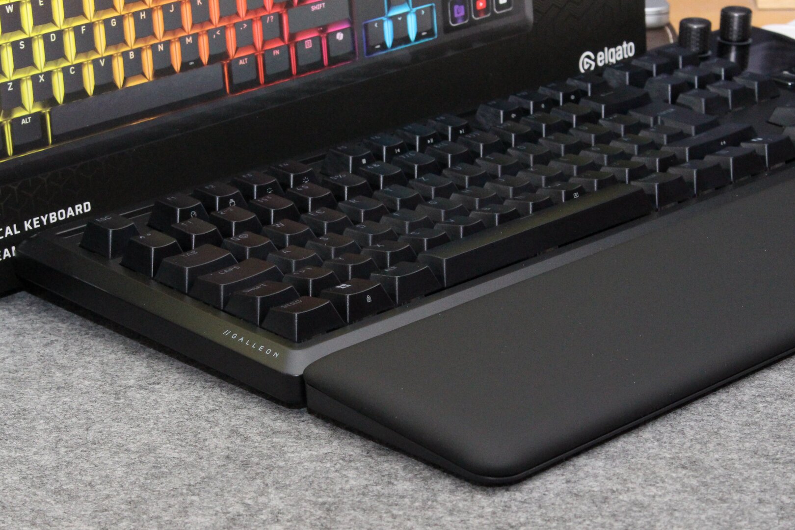 Die nun breitere Handballenauflage ist ein überfälliger Fortschritt