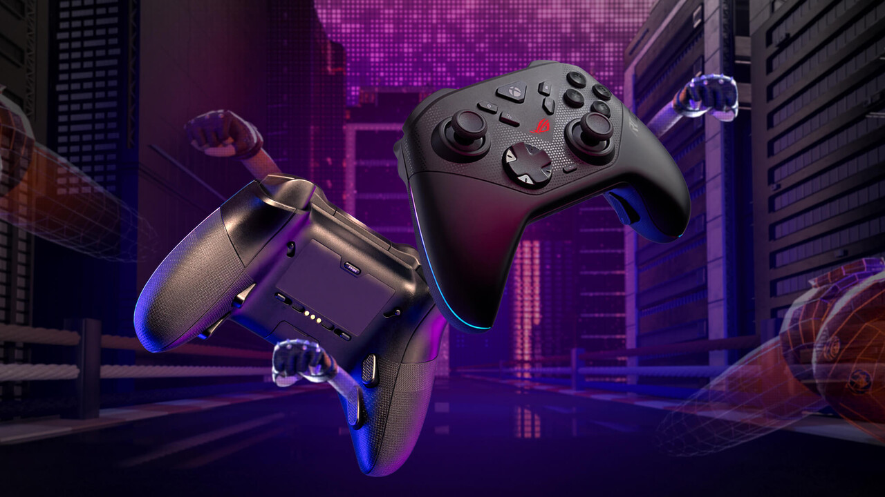 Asus ROG Raikiri II: Gamepad setzt bei Sticks und Triggern auf Haltbarkeit