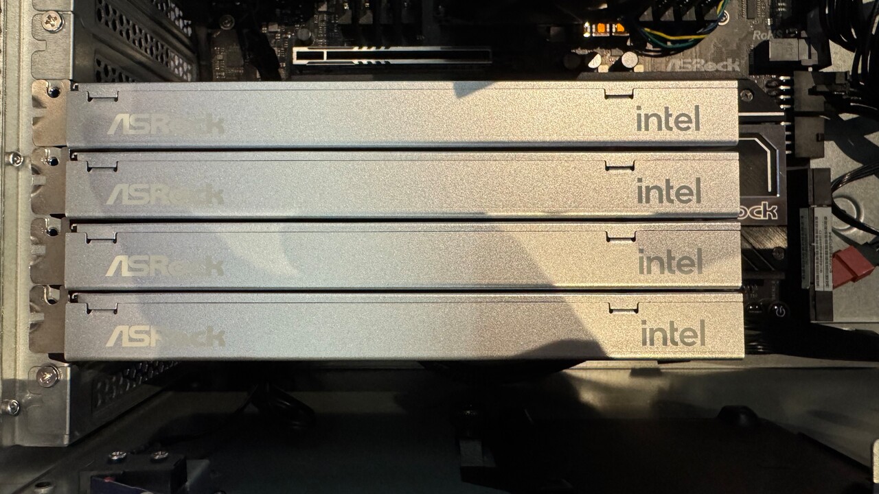 Intel Arc Pro: B70 und B65 mit „BMG-G31“ kommen mit 32 GB Speicher Intel Arc Pro: B70 und B65 mit „BMG-G31“ kommen mit 32 GB Speicher