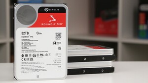 Seagate IronWolf Pro 32 TB im Test: Die derzeit größte HDD für NAS-Systeme