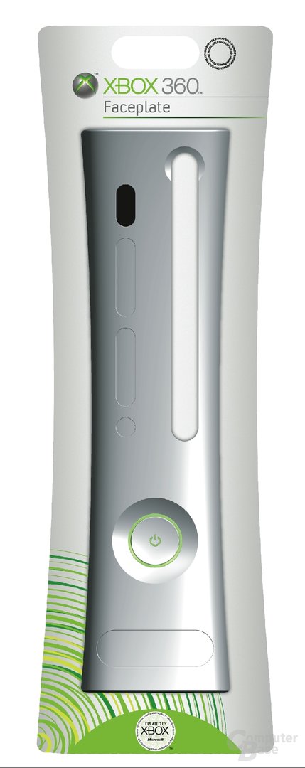 Xbox 360 Faceplate Silver