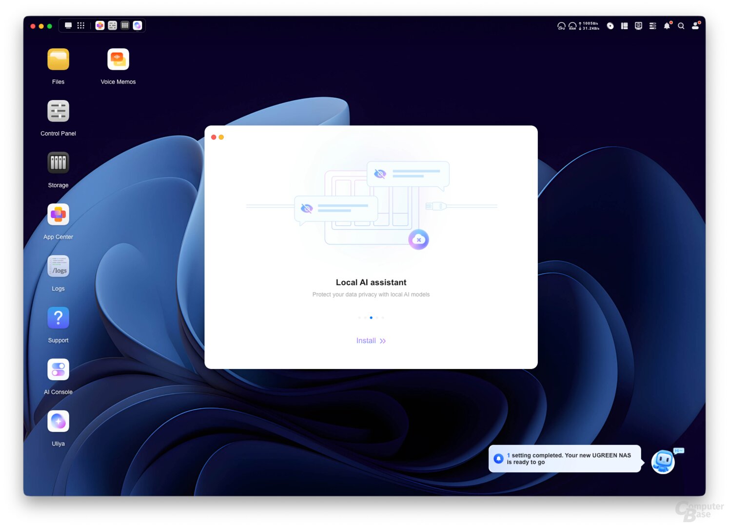 Überblick über Uliya, den AI-Assistant von Ugreen