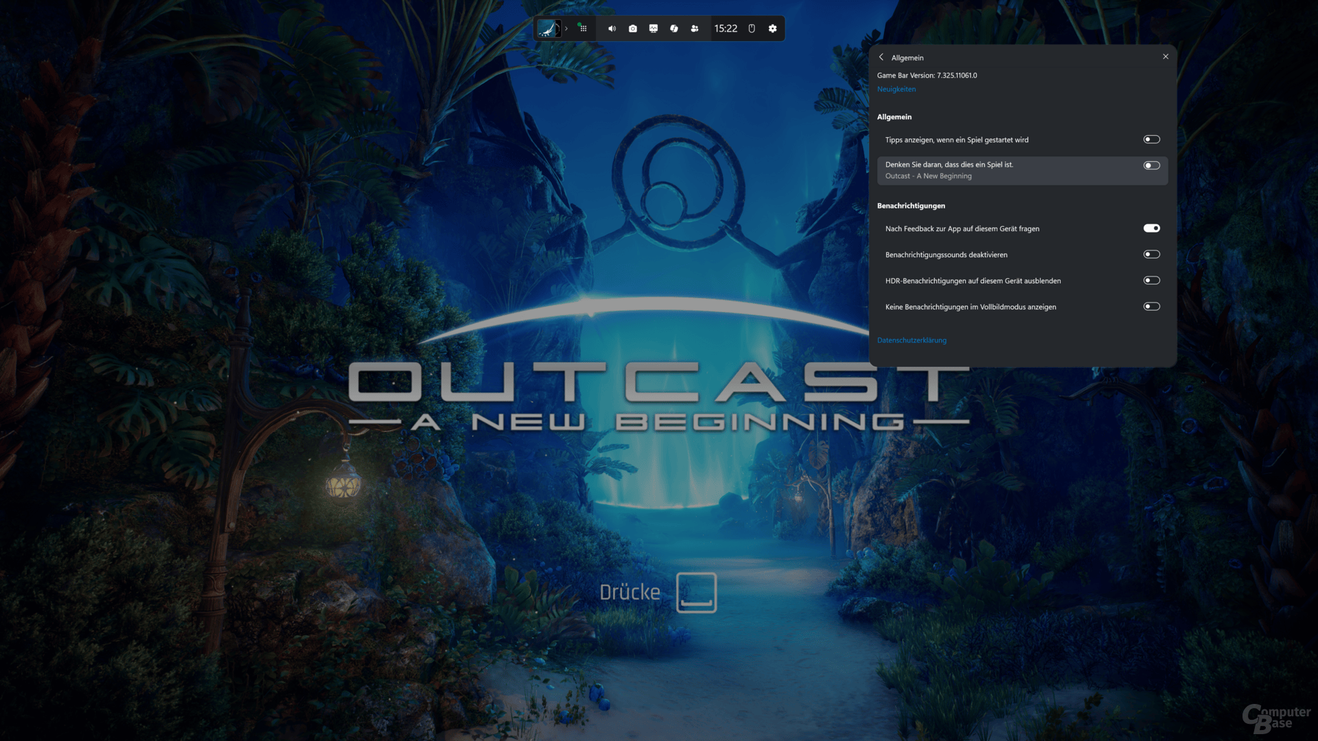 Outcast muss man daran erinnern das es „ein Spiel ist“ – erst dann geht X3D