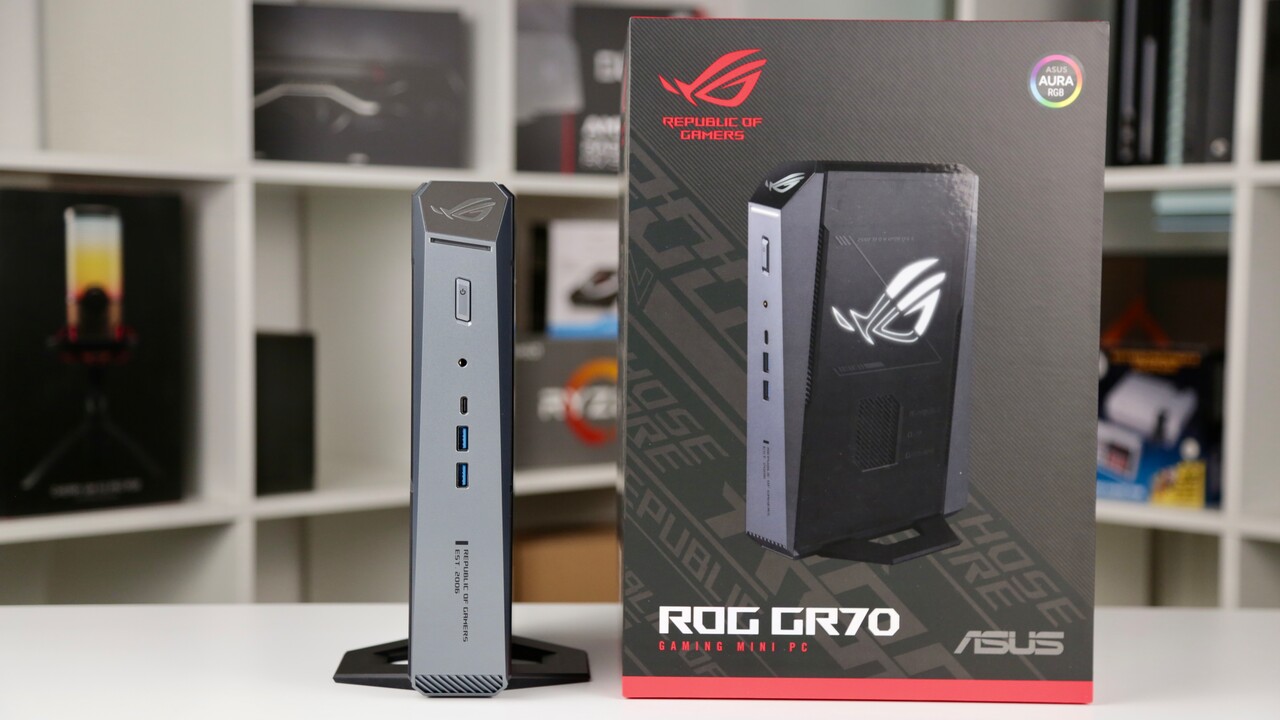 ROG GR70 im Test: Der 3-Liter-Mini-PC mit 9955HX3D und RTX 5070 Laptop GPU