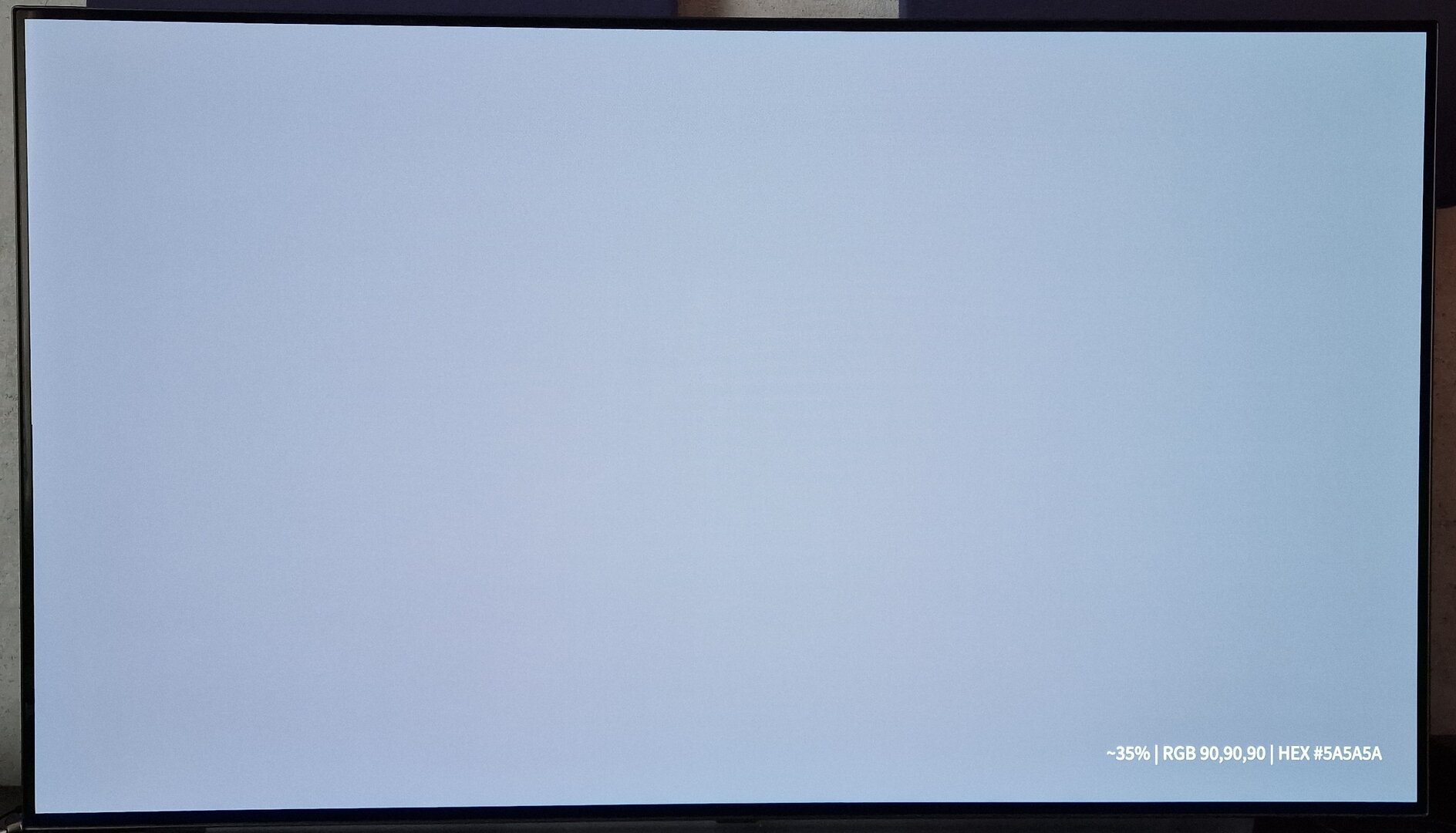 Nichts als weiße Wand