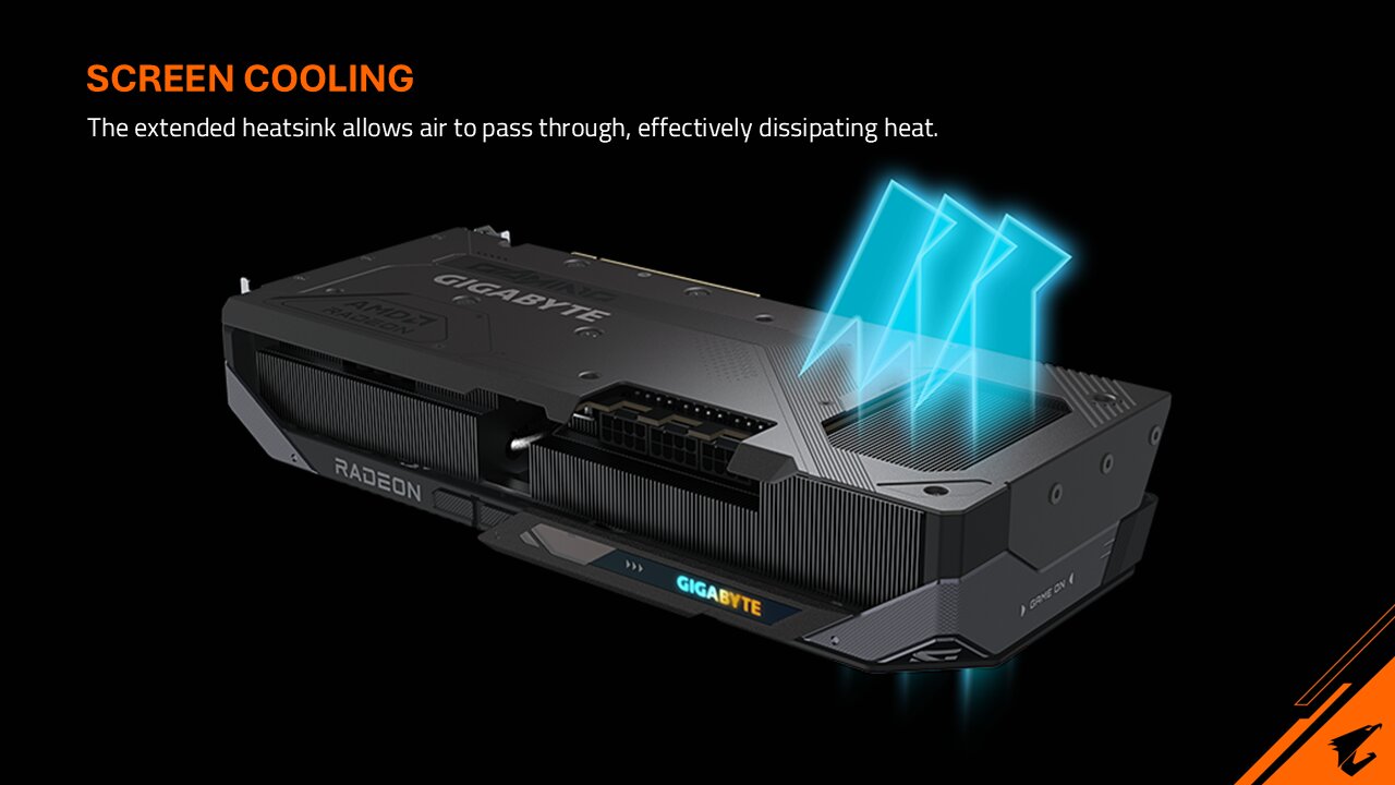 Screen Cooling: Eine Aussparung in der Backplate maximiert die Kühlleistung