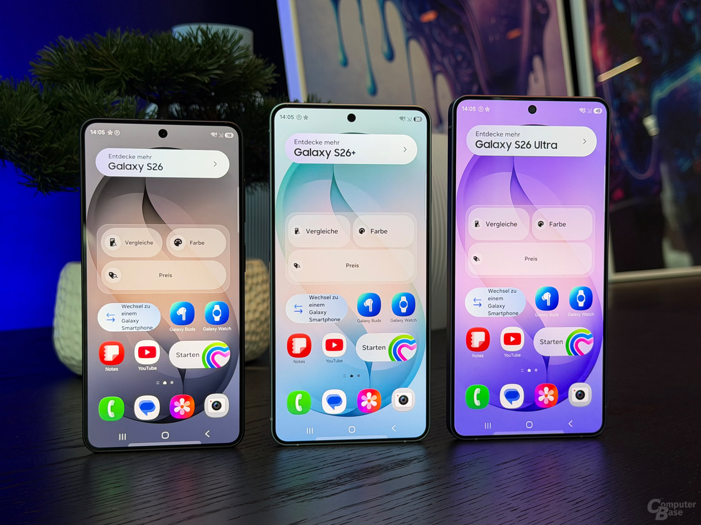 Samsung Galaxy-S26-Serie im Hands-on