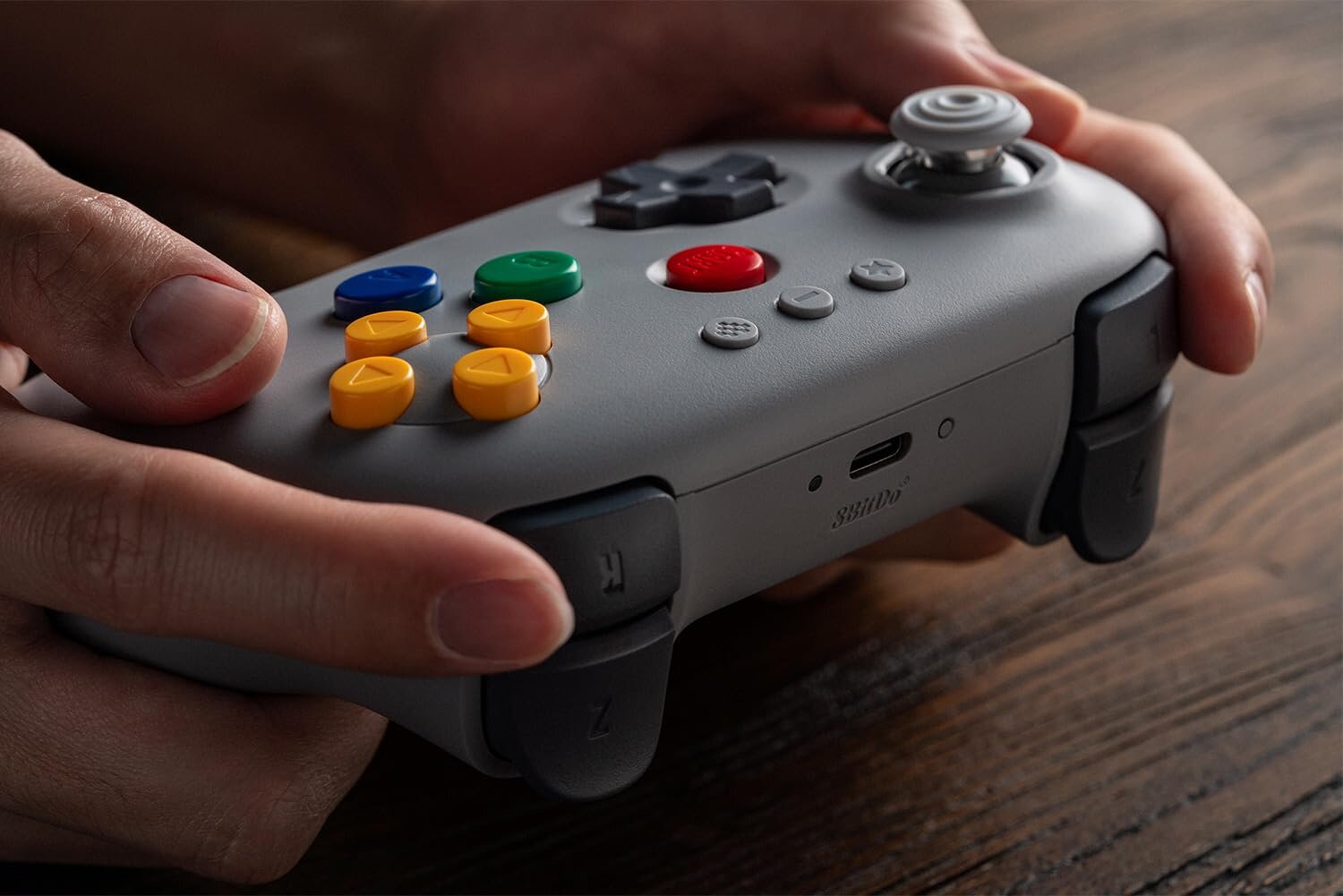 8BitDo 64 Bluetooth Controller Classic Grey