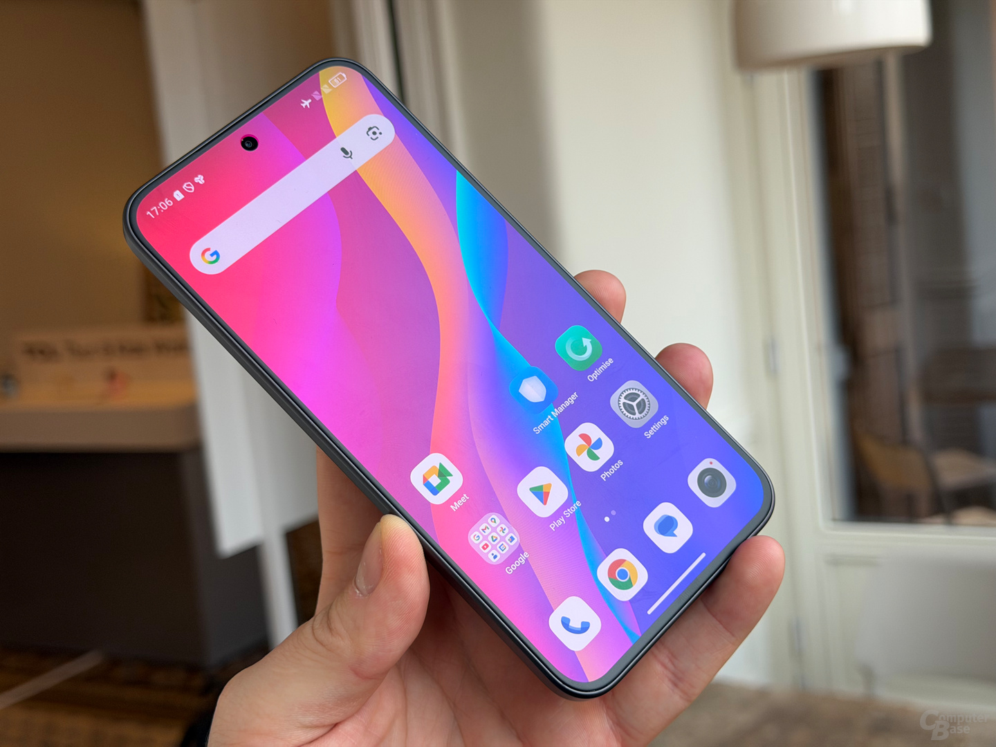 Smartphone-Prototyp mit Nxtpaper AMOLED