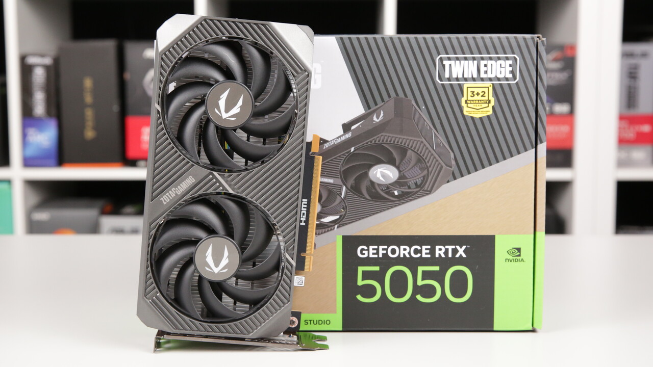 GeForce-Gerüchte: Nvidia arbeite an einer RTX 5050 mit 9 GB GDDR7 an 96 Bit GeForce-Gerüchte: Nvidia arbeite an einer RTX 5050 mit 9 GB GDDR7 an 96 Bit