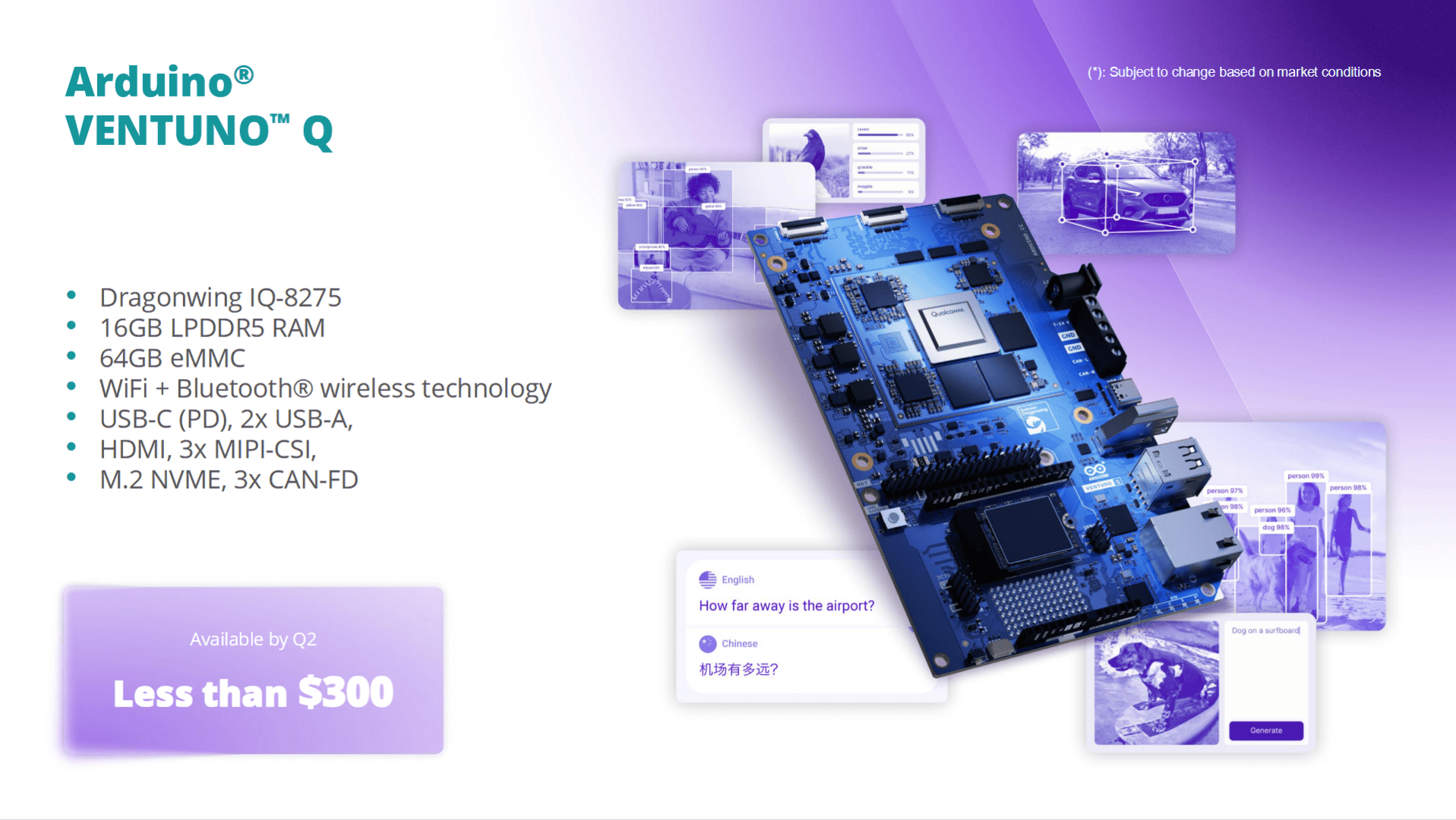 Ardunio VentUNO Q im Überblick