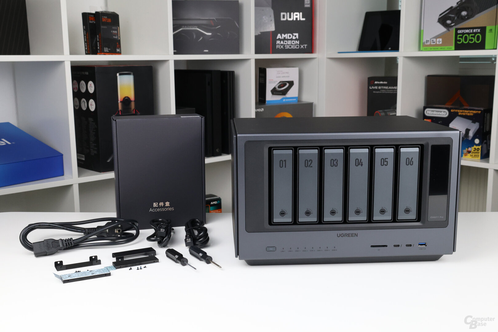 Lieferumfang des Ugreen iDX6011 Pro