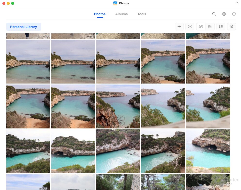Inkonsistente Suchergebnisse in der Fotos-App und in Uliya