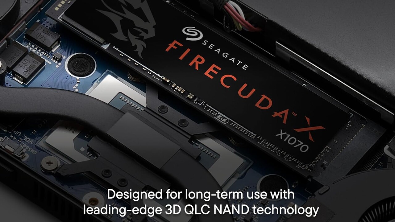 FireCuda X1070: Neue PCIe-4.0-SSD von Seagate enthüllt