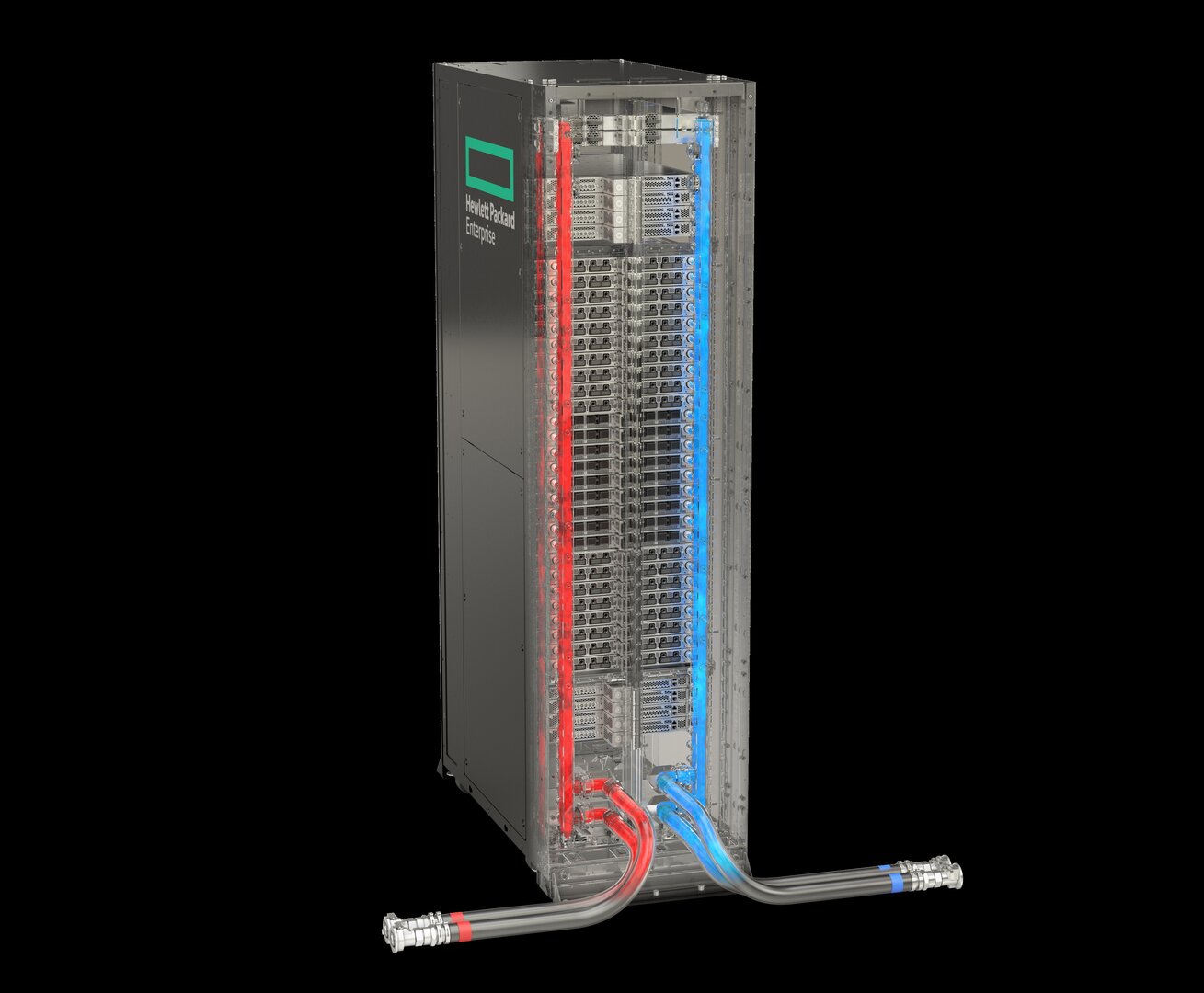 HammerHAI NVIDIA GB200 NVL by HPE liquid-cooling