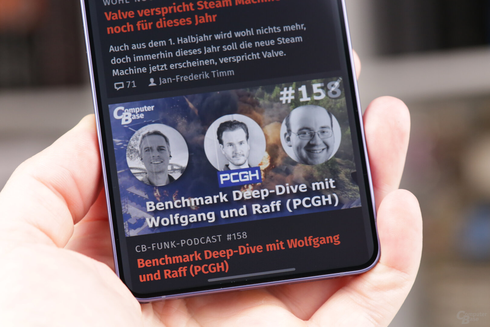 Modus mit maximalem Sichtschutz