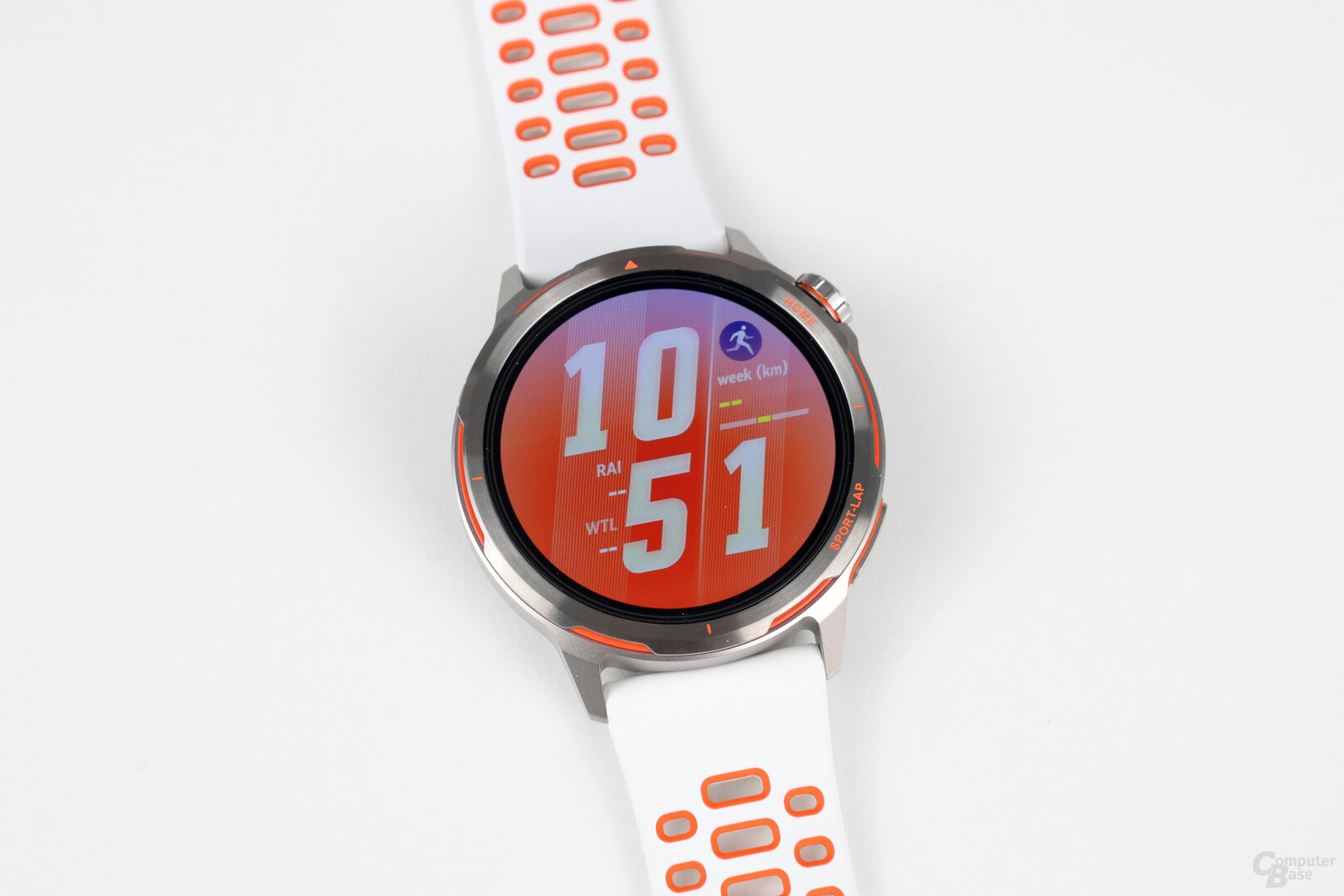 Auch das Standard-Zifferblatt legt den Fokus aufs Laufen und Dynamik