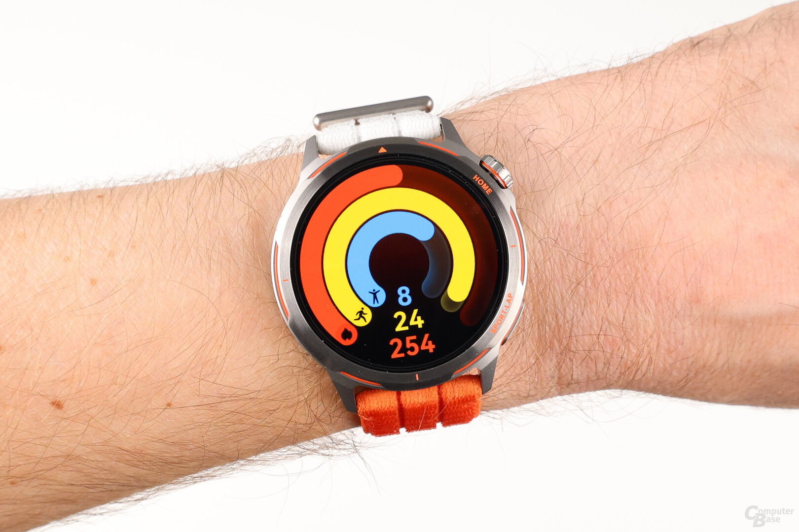 Statistiken zur Aktivität über Ringe