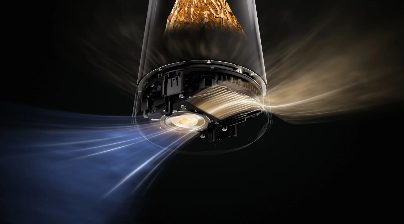 Unten im Router steckt ein Lüfter